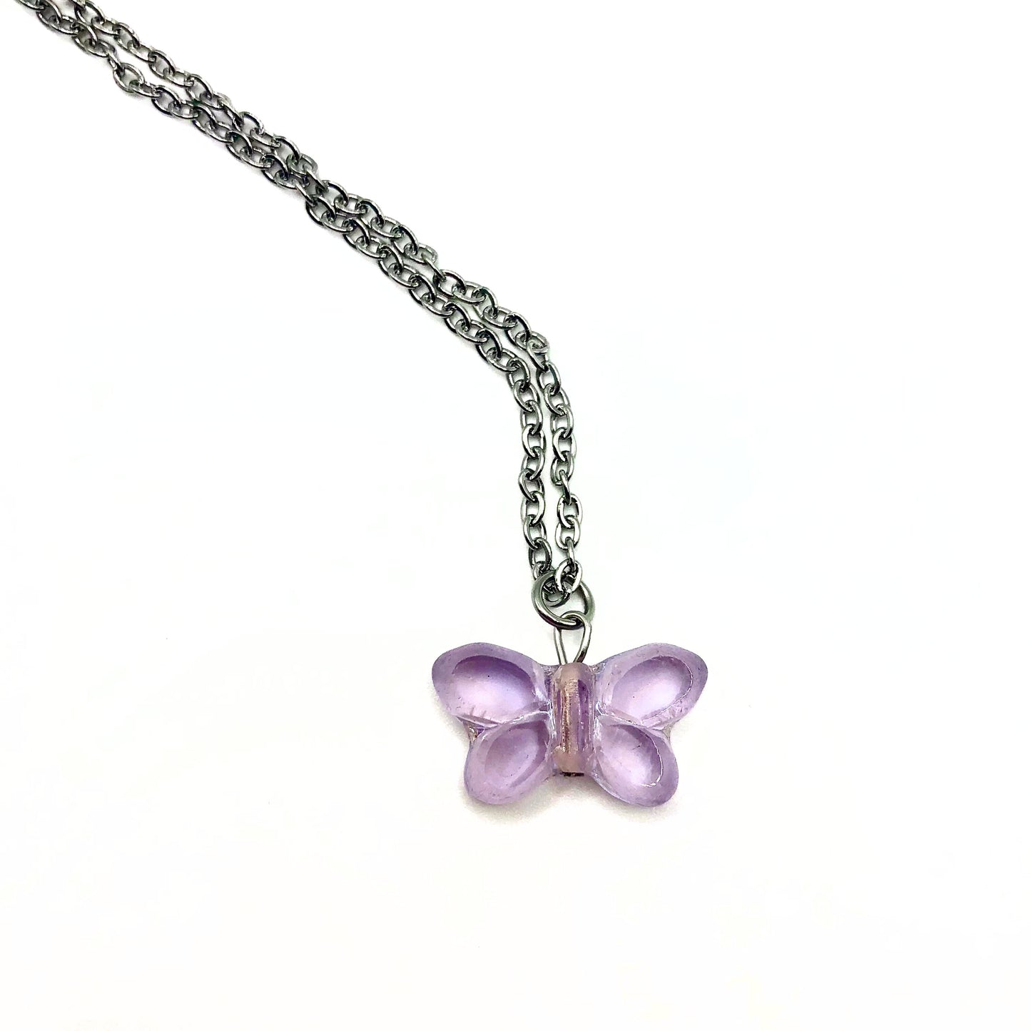 butterfly pendant necklace