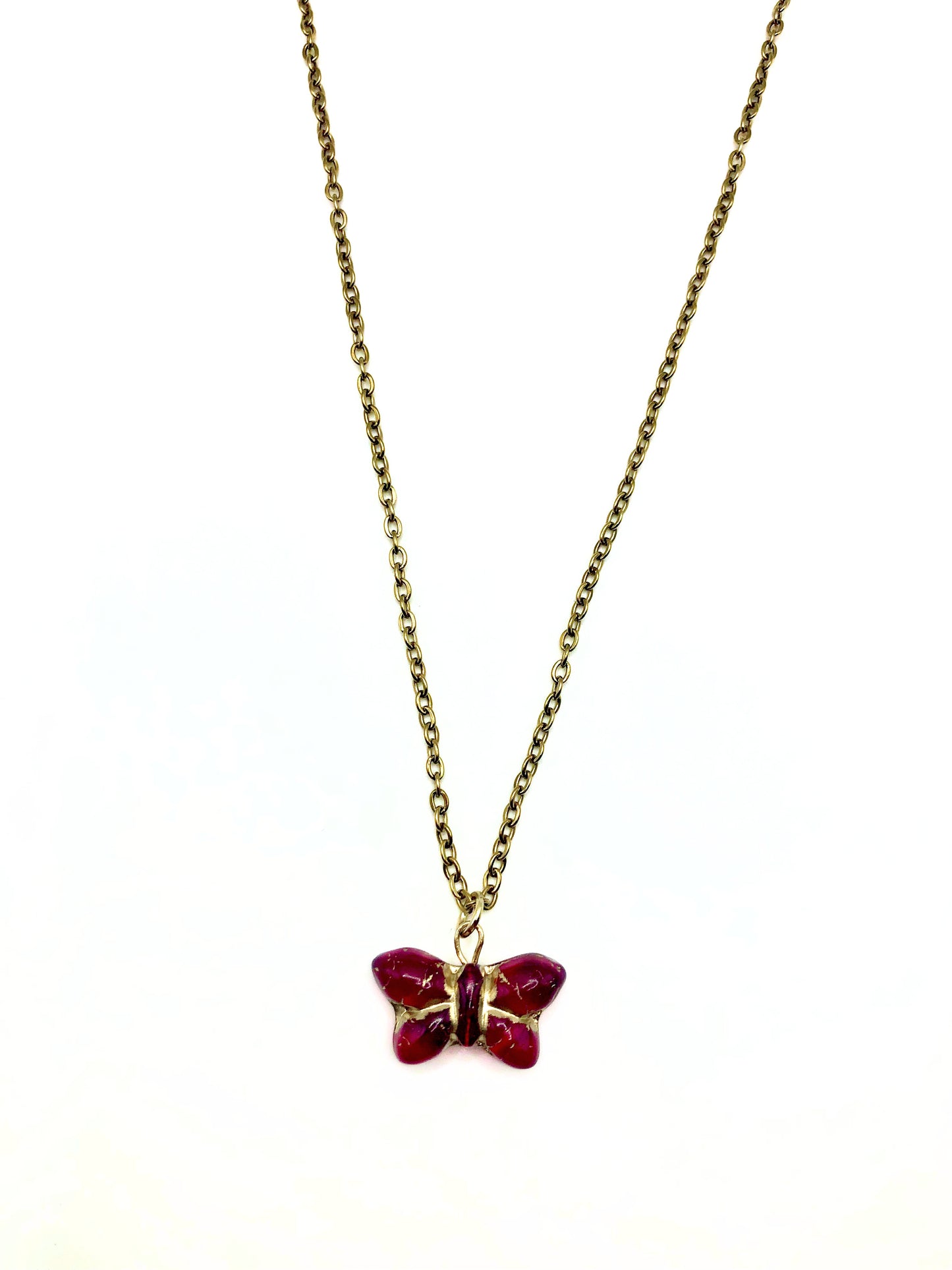 butterfly pendant necklace