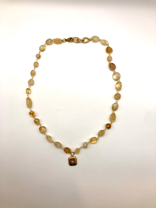 midnight sun necklace☀️