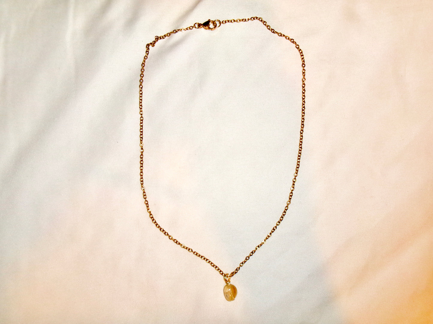 gemstone pendant necklace