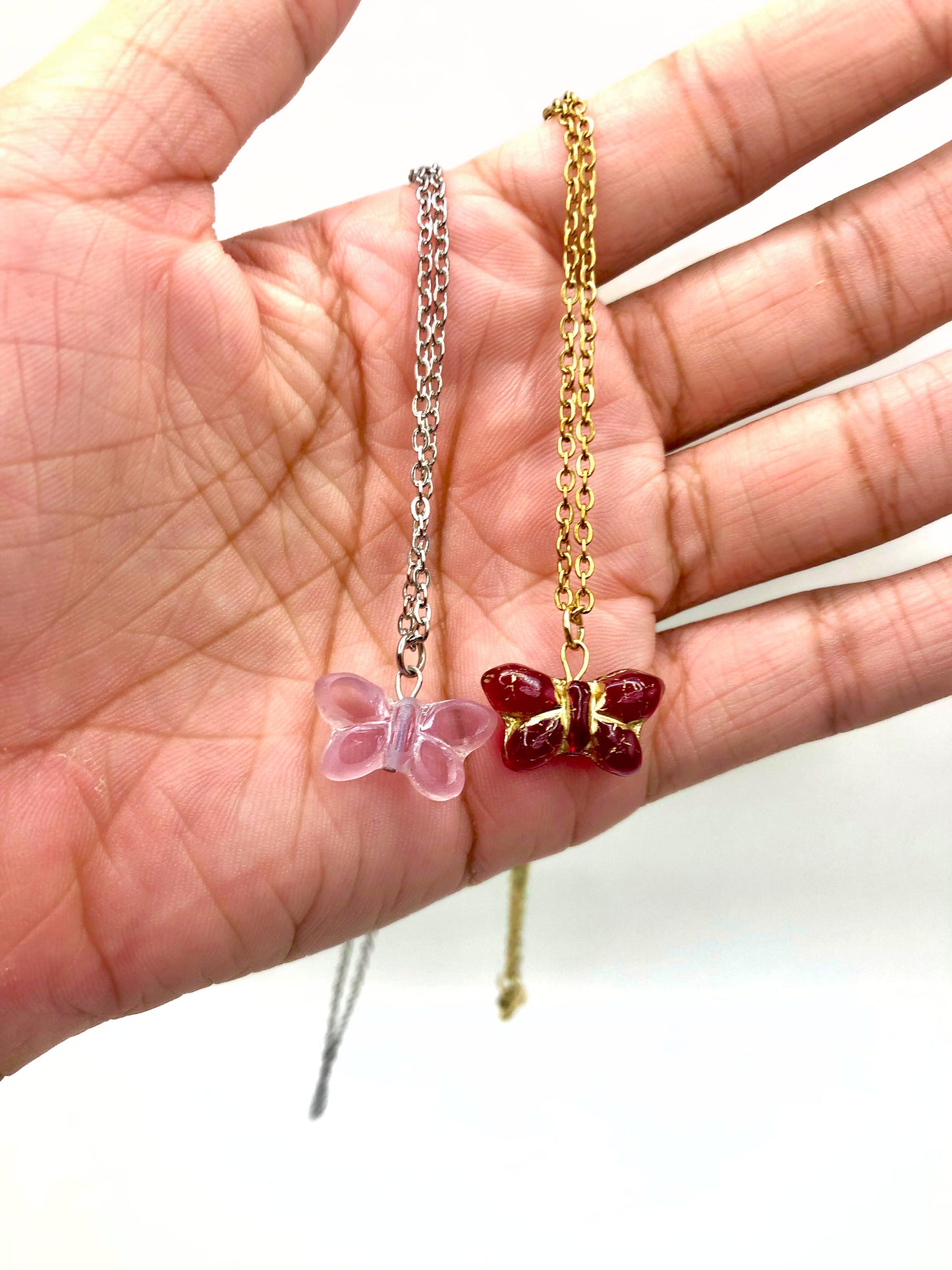 butterfly pendant necklace
