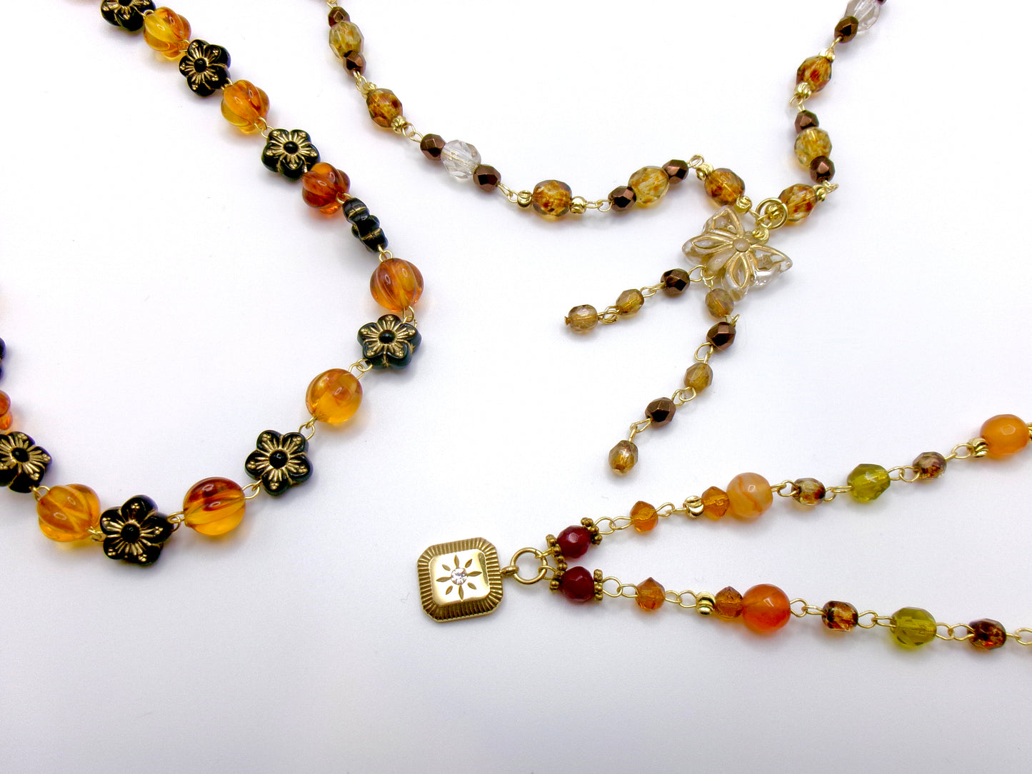 bohemian sunset necklace 🌄