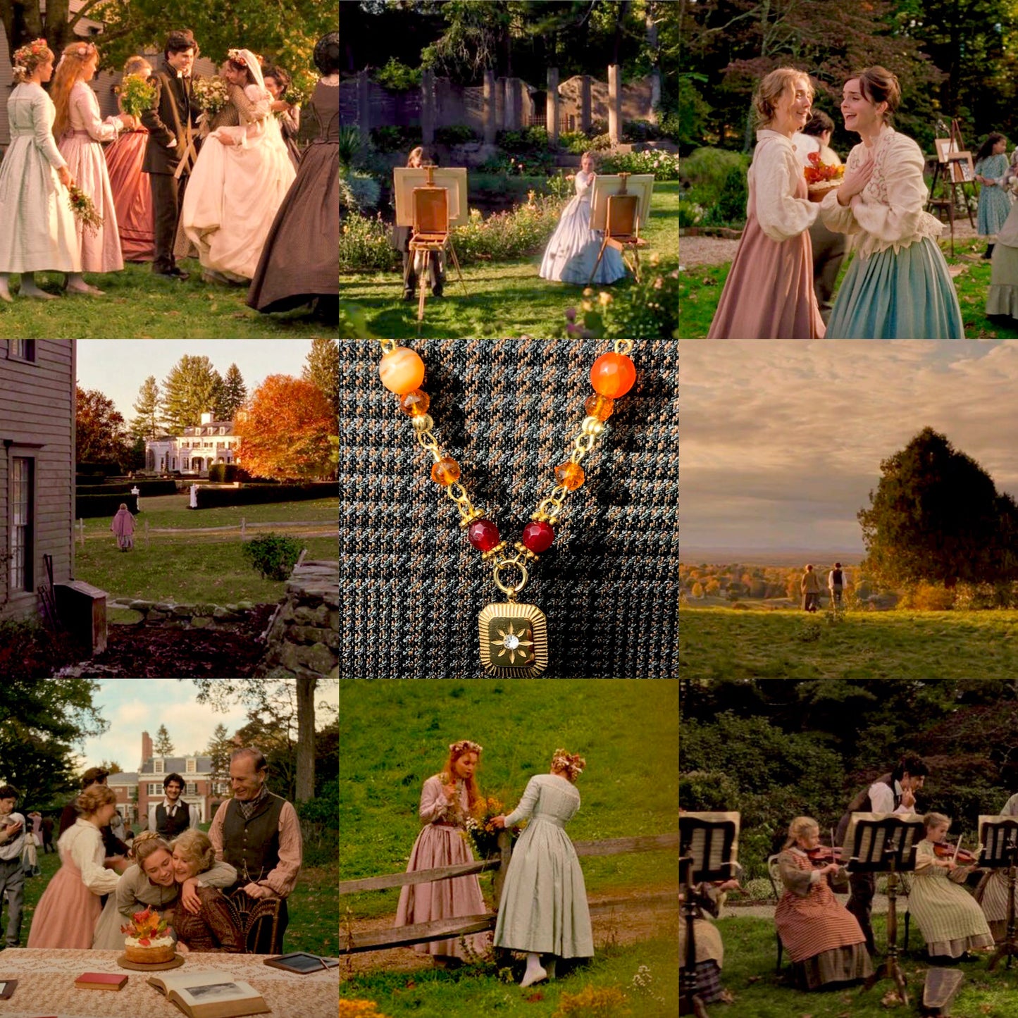 bohemian sunset necklace 🌄